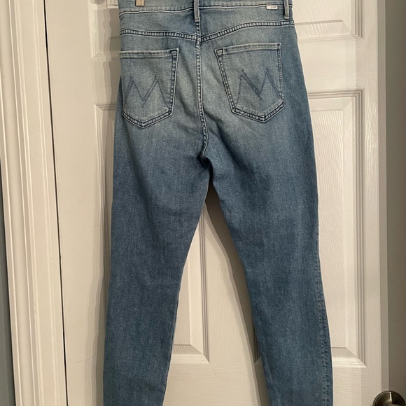 Mother The Super Stunner Ankle Jeans in When Sparks Fly Women's 30 - Picture 4 of 10